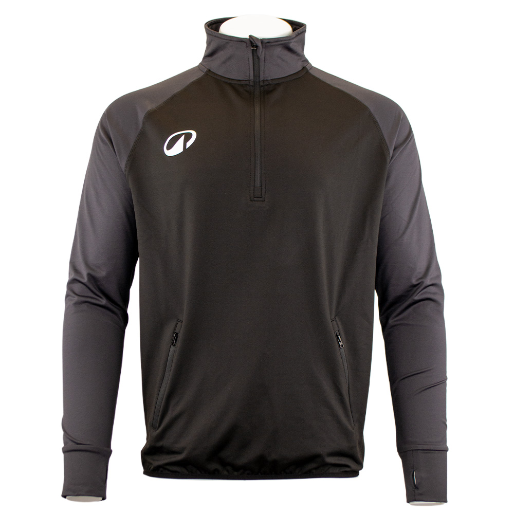 Elite Quarter Zip - Black/Charcoal